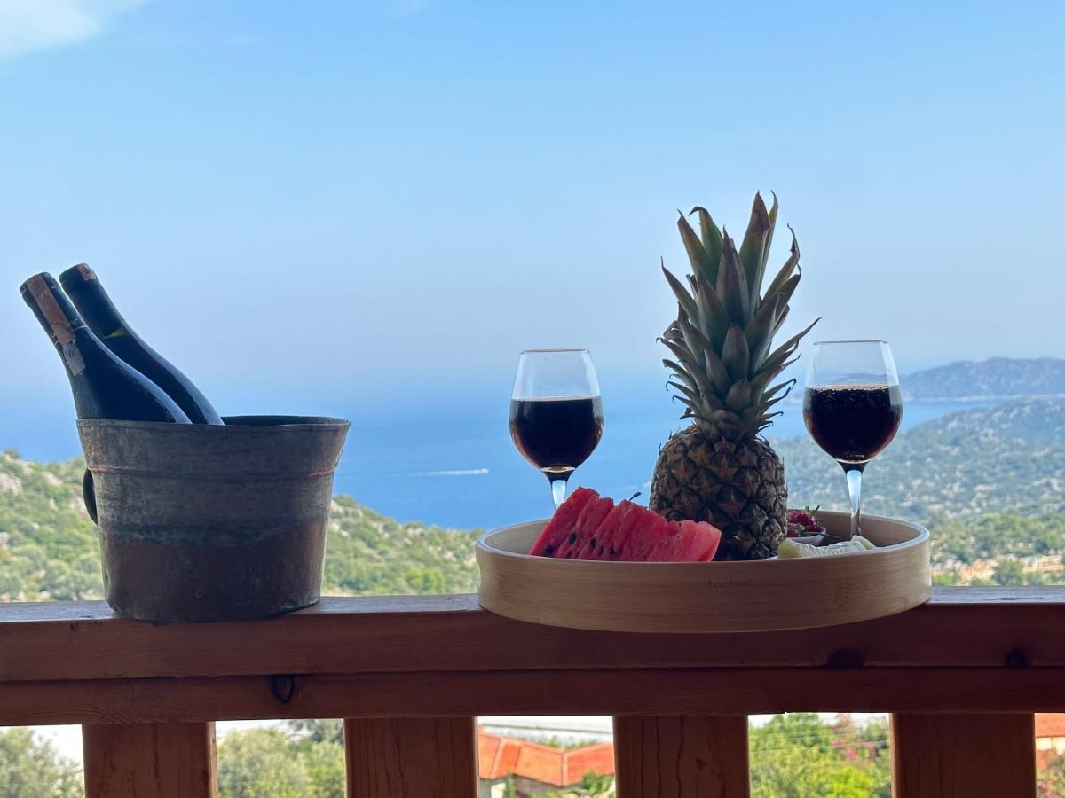 Istlada Tas Ev Apart - Kekova View Kapakli ภายนอก รูปภาพ