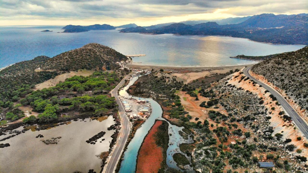 Istlada Tas Ev Apart - Kekova View Kapakli ภายนอก รูปภาพ