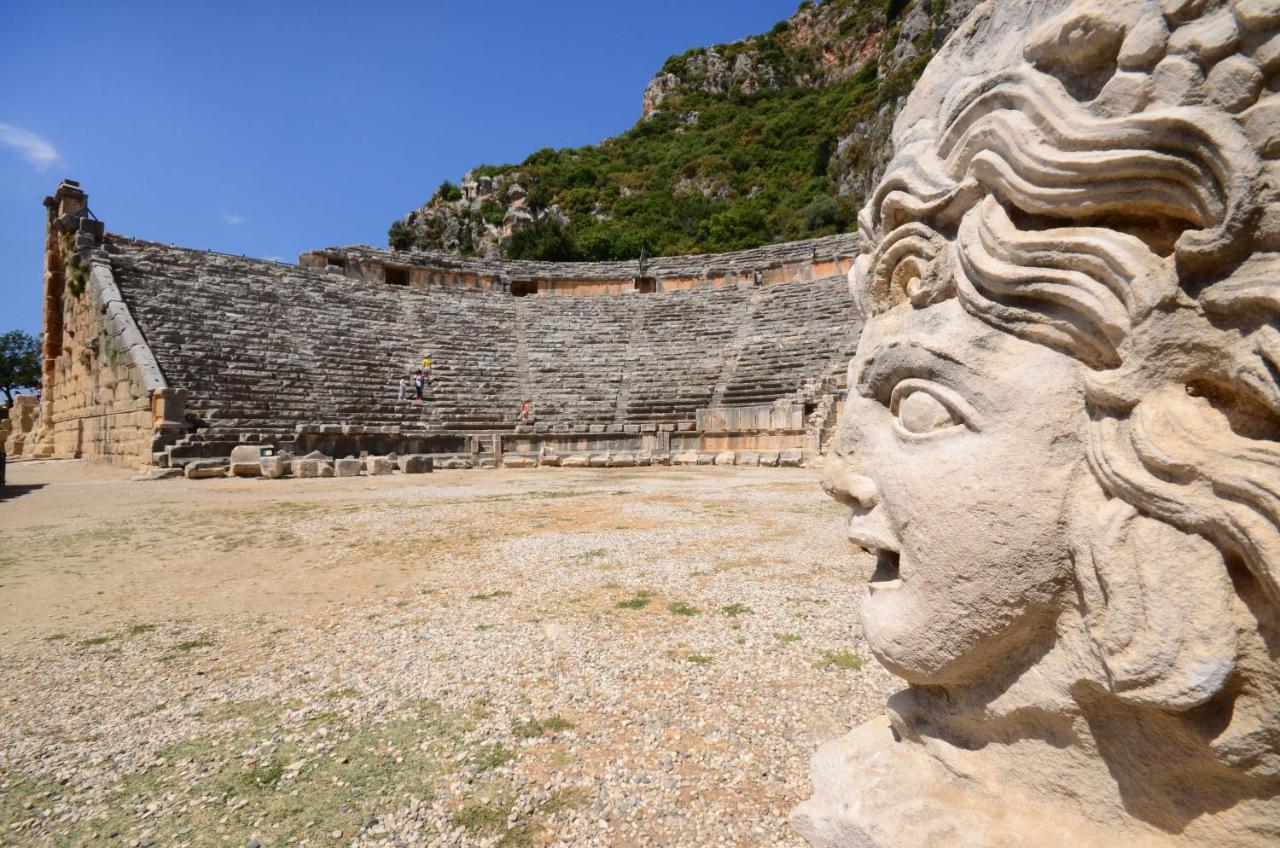 Istlada Tas Ev Apart - Kekova View Kapakli ภายนอก รูปภาพ