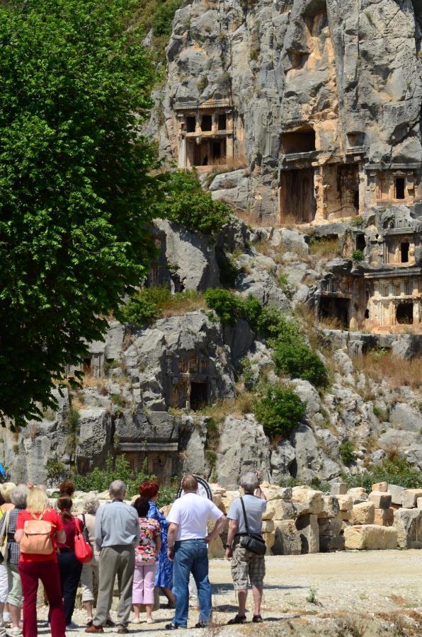 Istlada Tas Ev Apart - Kekova View Kapakli ภายนอก รูปภาพ